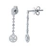 Image 1 : 14K Gold 0.21 CTW Diamond Earring - REF-27R7K