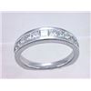 Image 1 : 14K White Gold 1.07CTW Diamond Band Ring - REF-192X3Y
