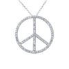 Image 1 : 14K Gold 0.9 CTW Diamond Slider with Chain - REF-93F2M