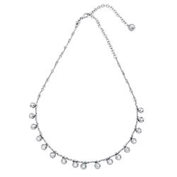 18K Gold 0.82 CTW Diamond Necklace - REF-315X8Y