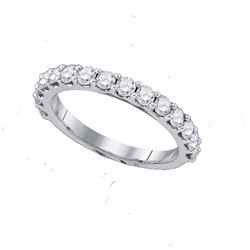 0.26 CTW Natural Diamond Band 14K White Gold