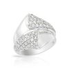 Image 1 : 18K White Gold 1.51CTW Diamond Ring - REF-249X6Y
