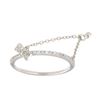 Image 1 : 18K White Gold 0.24CTW Diamond Rings - REF-42K3R