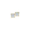 Image 1 : 0.23 CTW Natural Diamond Square Cluster Earrings 14K Yellow Gold