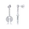 Image 1 : 18K Gold 0.46 CTW Diamond Earring - REF-80M3F