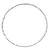 Image 1 : 14K Gold 9.57 CTW Diamond Necklace - REF-990W8H
