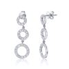 Image 1 : 18K Gold 0.55 CTW Diamond Earring - REF-103F8M