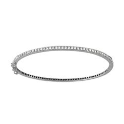 14K Gold 1.36 CTW Diamond Bangle - REF-153A3N