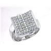 Image 1 : 14K White Gold 0.97CTW Diamond Rings - REF-149K9R
