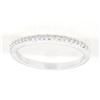 Image 1 : 14K White Gold 0.19CTW Diamond Wedding Ring Set - REF-32K3R