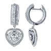 Image 1 : 18K Gold 0.29 CTW Diamond Earring - REF-134K8R