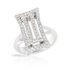 Image 1 : 14K White Gold 0.68CTW Diamond Ring - REF-113W5H