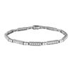 Image 1 : Genuine 2.13 TCW 18K White Gold Ladies Bracelet - REF-281X8Y