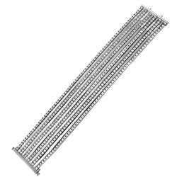 14K White Gold 8.32CTW Diamond Bracelet - REF-1013A5N