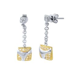 14K Gold 0.53 CTW Diamond Earring - REF-70H5W
