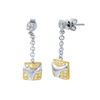 Image 1 : 14K Gold 0.53 CTW Diamond Earring - REF-70H5W