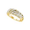 Image 1 : 0.18 CTW Natural Diamond Band 10K Yellow Gold