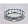 14K White Gold 2.23CTW Diamond Band Ring - REF-254F3M