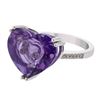 14K WhiteGold 13.14CTW Amethyst Cocktail Ring - REF-89A4N