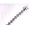 18K White Gold 2.08CTW Ruby Tennis Bracelet - REF-304W5H