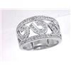 Image 1 : 14K White Gold 0.42CTW Diamond Rings - REF-59W9H