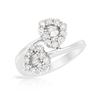 Image 1 : Genuine 1.1 TCW 14K White Gold Ladies Ring - REF-135R6K