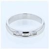 Image 1 : Gents Baguette Channel-set Diamond Ring  in 14K White Gold - REF-71R2K