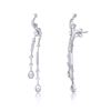 14K Gold 0.97 CTW Diamond Earring - REF-108R6K