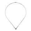 18K Gold 0.57 CTW Diamond Necklace - REF-209K5R