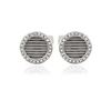 Image 1 : 14K Gold 0.52 CTW Diamond Cuff Links - REF-117X7Y