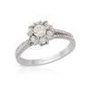 Image 1 : 14K White Gold 1.07CTW Diamond Ring - REF-194Y3X