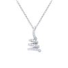 Image 1 : 18K Gold 0.69 CTW Diamond Slider with Chain - REF-80A3N