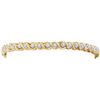 Image 1 : 0.5 CTW Natural Diamond Tennis Bracelet 10K Yellow Gold