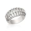 Image 1 : 14KWhite Gold 1.17 CTW Diamond Ring - REF-179M4F