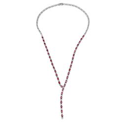 8.8 CTW 14K White Gold Ladies Necklace - REF-286X8Y