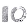 Image 1 : Genuine 1.77 TCW 14K White Gold Ladies Earring - REF-171K2R
