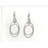 Image 1 : 14K White Gold 0.7CTW Ladies Diamond Earring - REF-80Y9X