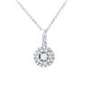 Image 1 : 18K Gold 0.52 CTW Diamond Slider with Chain - REF-98W5H