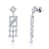 Image 1 : 18K Gold 0.74 CTW Diamond Earring - REF-107M3F