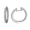 Image 1 : Genuine 3.03 TCW 14K White Gold Ladies Earring - REF-349K9R