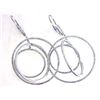 Image 1 : 14K White Gold 3.35CTW Diamond Earring - REF-311W3H