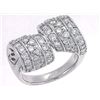 Image 1 : 14K White Gold 2.05CTW Diamond Diamond Rings - REF-238F9M
