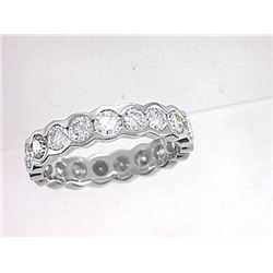 18K White 2.53CTW Ladies Diamond Ring - REF-329K3R