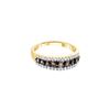 Image 1 : 0.5 CTW Cognac-brown Colored Diamond Band 10K Yellow Gold