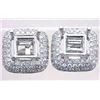 Image 1 : 14K White Gold 1.95CTW Ladies Diamond Earring - REF-230Y4X