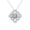 Image 1 : 14K Gold 1.6 CTW Diamond Slider with Chain - REF-139H2W