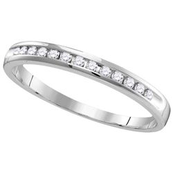 1 CTW Natural Diamond Band 14K White Gold