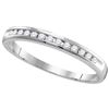 Image 1 : 1 CTW Natural Diamond Band 14K White Gold