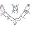 Image 1 : 18K White Gold 2.9CTW Diamond Necklace - REF-585R5K