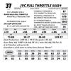 Image 1 : Lot 37 - JVC Full Throttle 55514